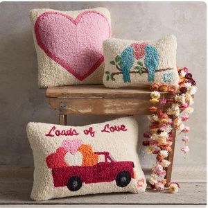 NEW LOADS OF LOVE PILLOW SUNDANCE CATALOG